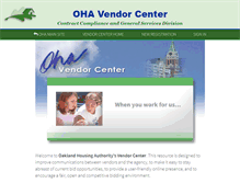 Tablet Screenshot of oha.infolane.com